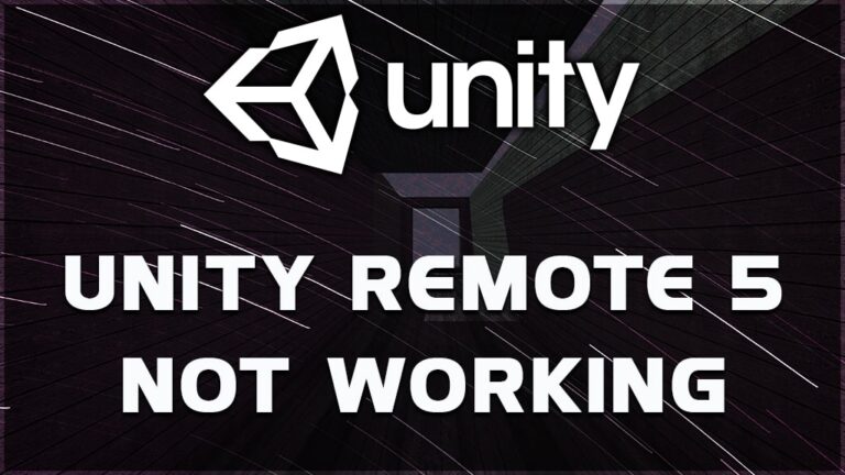 Не работает unity remote ios